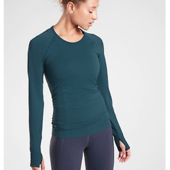 Athleta Tops - Athleta Women's Speedlight Top Oceanic Teal
